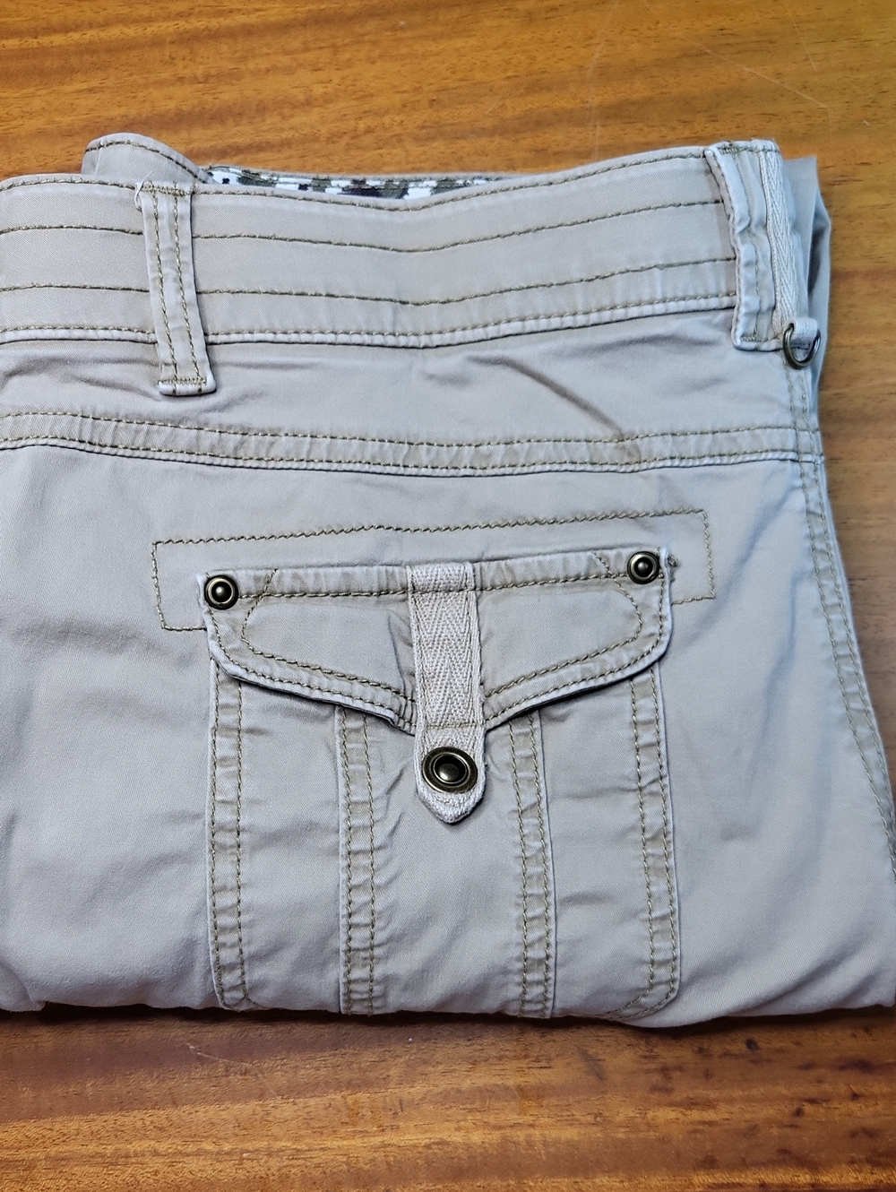 Natural Reflections Khaki Utility Cargo